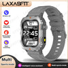LAXASFIT Men’s Outdoor Smart Watch with LED Flashlight & Health Monitoring