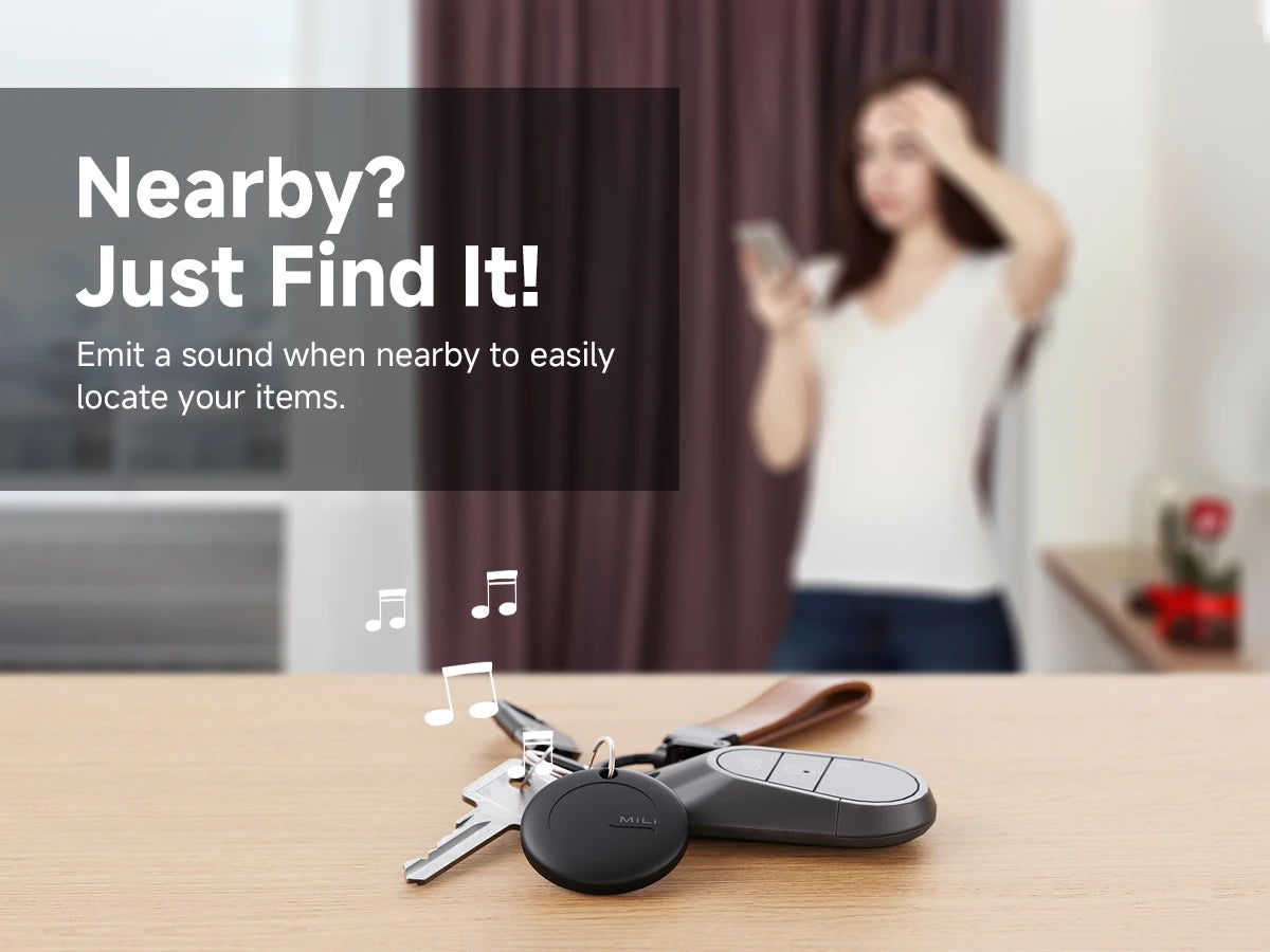 MiLi Bluetooth Tracker – Anti-Lost Smart iTag for Android & Google Find My