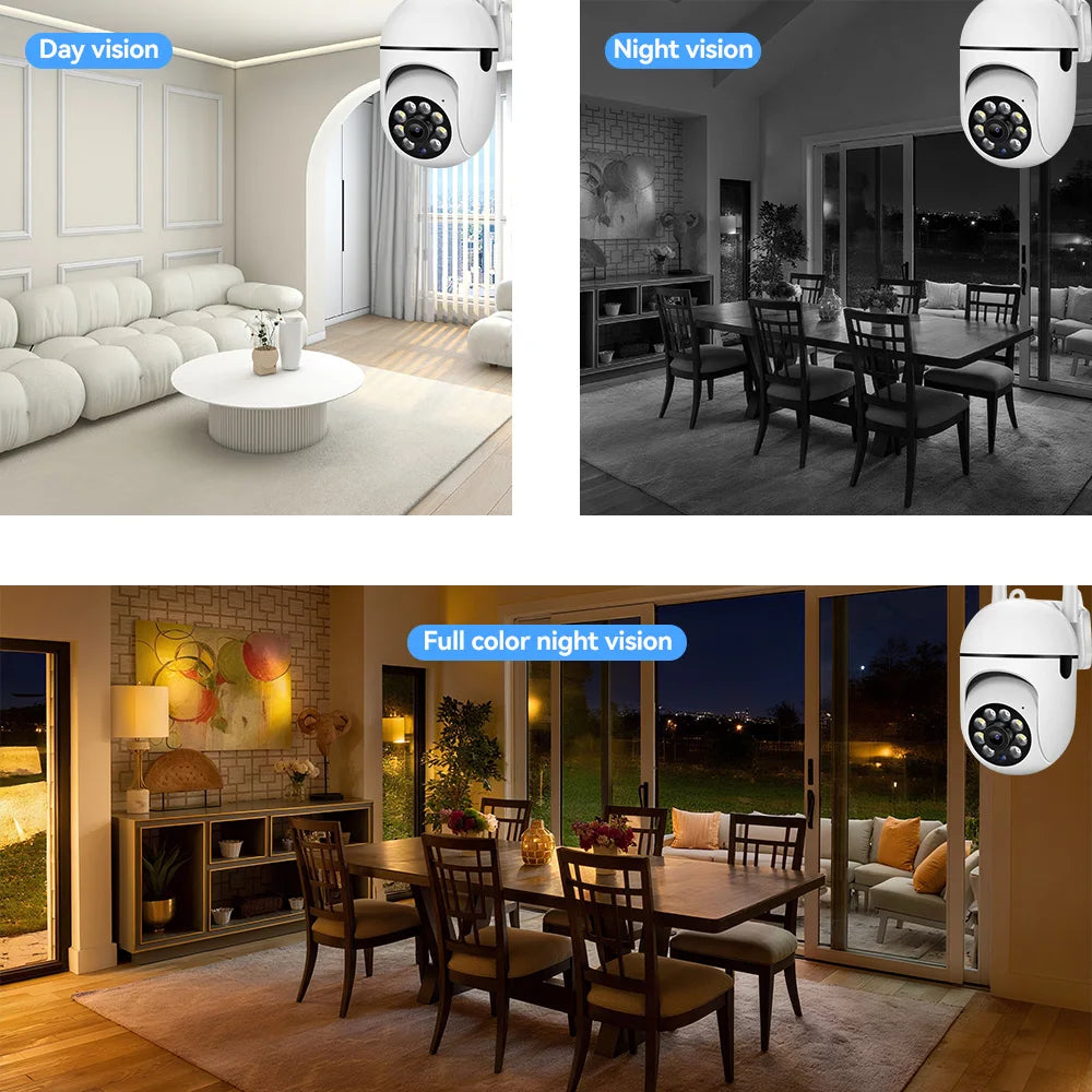 O-Kam Pro 8MP WiFi IP Camera – 2.4G Wireless Home Security with 5X Zoom & Tracking