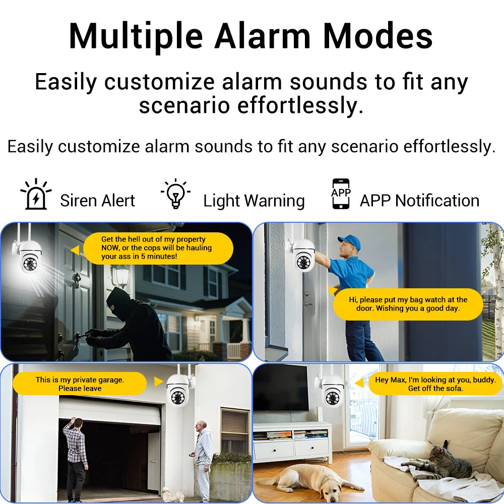 O-Kam Pro 8MP WiFi IP Camera – 2.4G Wireless Home Security with 5X Zoom & Tracking