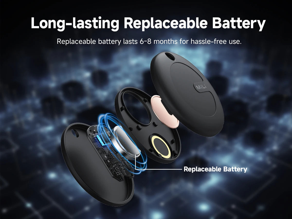 MiLi Bluetooth Tracker – Anti-Lost Smart iTag for Android & Google Find My