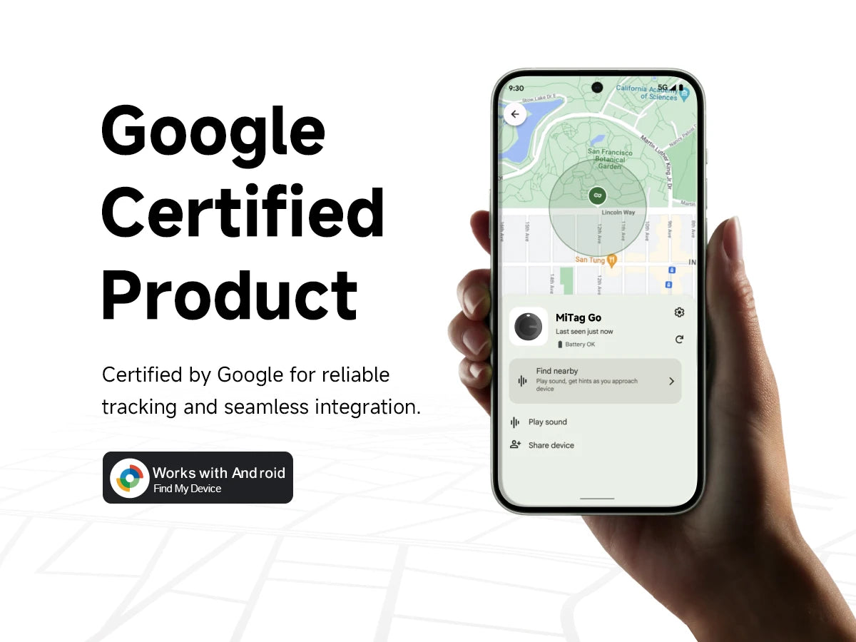 MiLi Bluetooth Tracker – Anti-Lost Smart iTag for Android & Google Find My