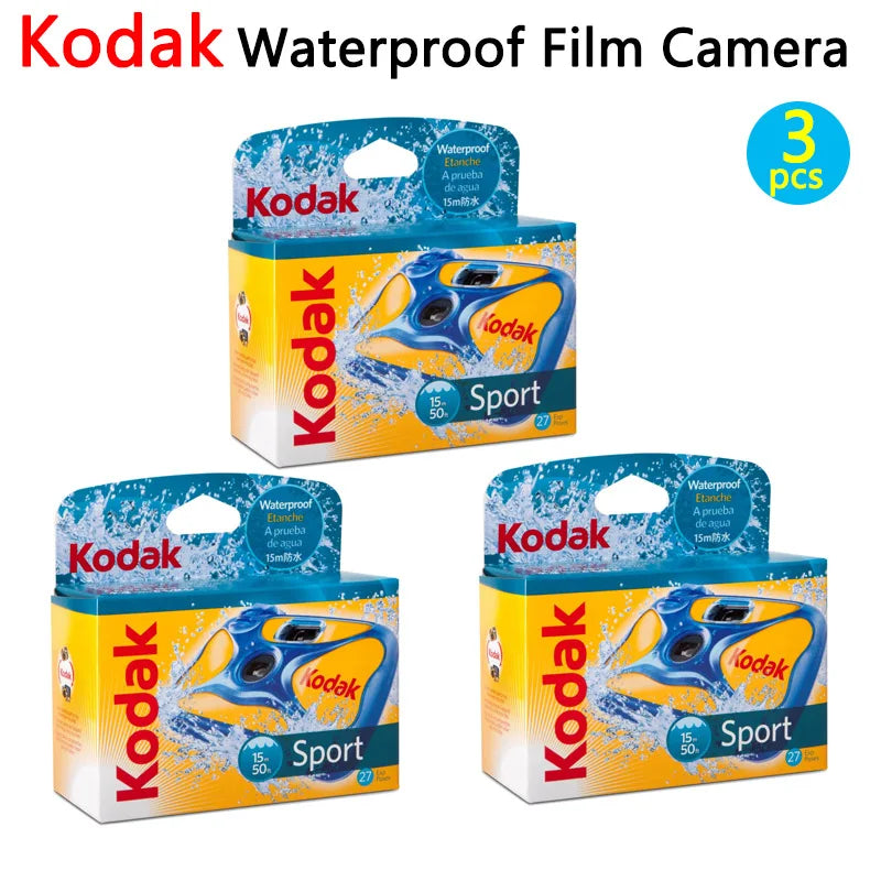 Kodak FunSaver Disposable Camera – Single Use, Flash, 27/39 Exposures