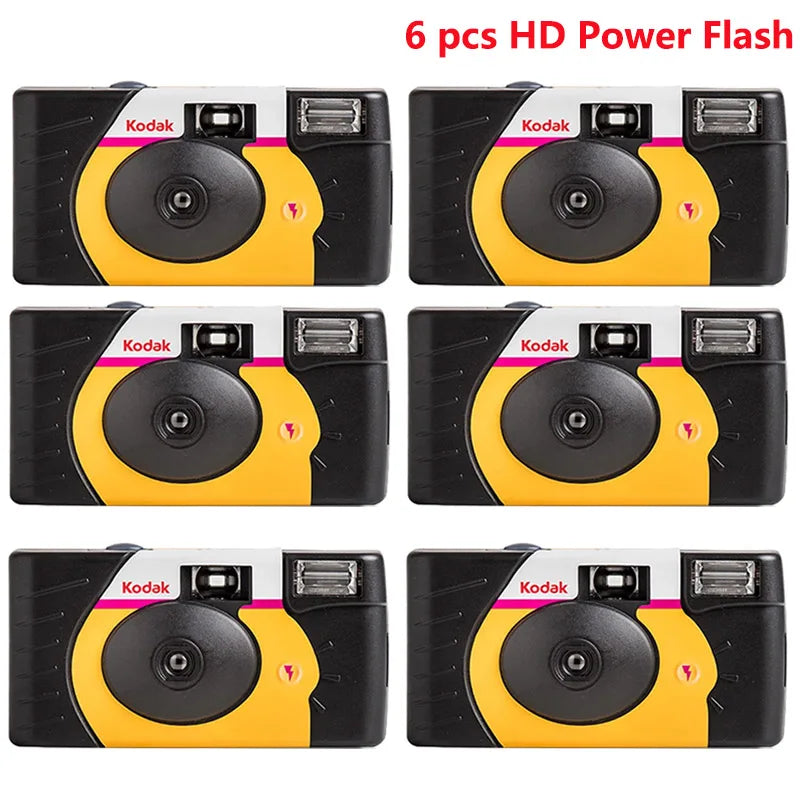 Kodak FunSaver Disposable Camera – Single Use, Flash, 27/39 Exposures