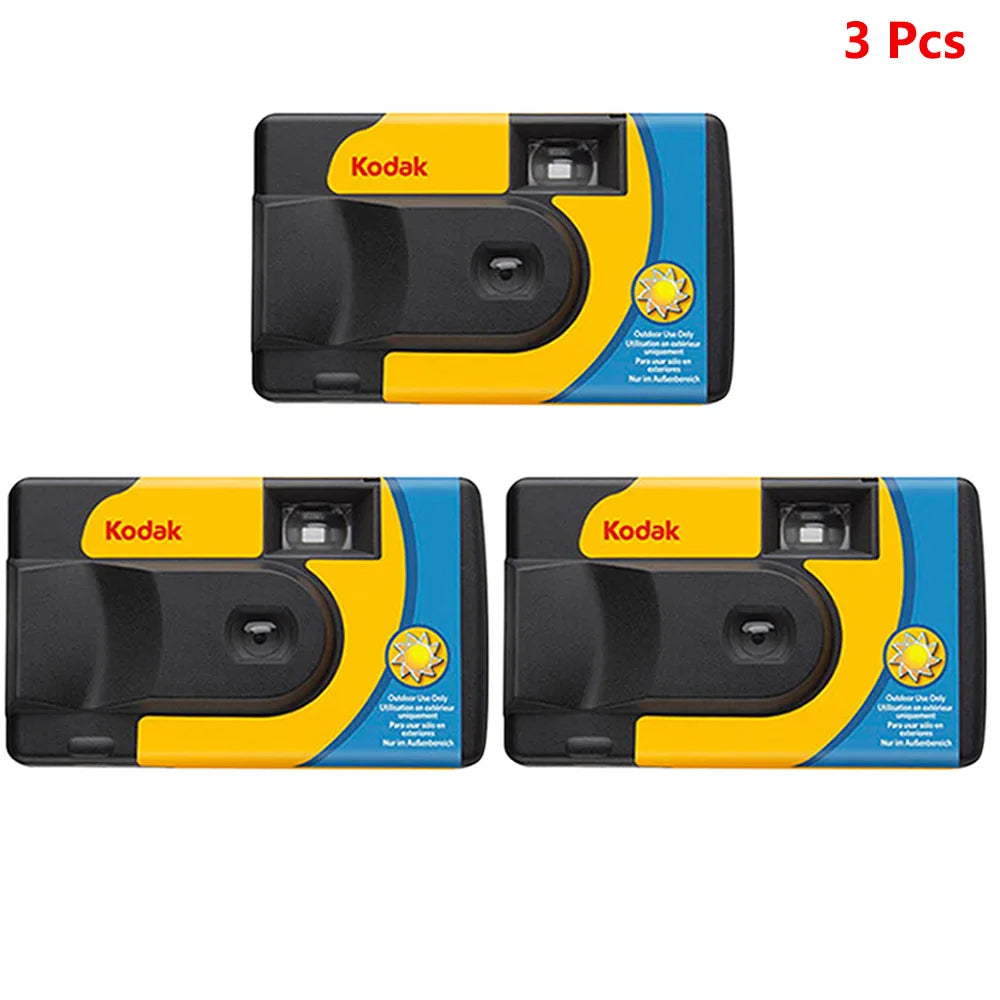 Kodak FunSaver Disposable Camera – Single Use, Flash, 27/39 Exposures